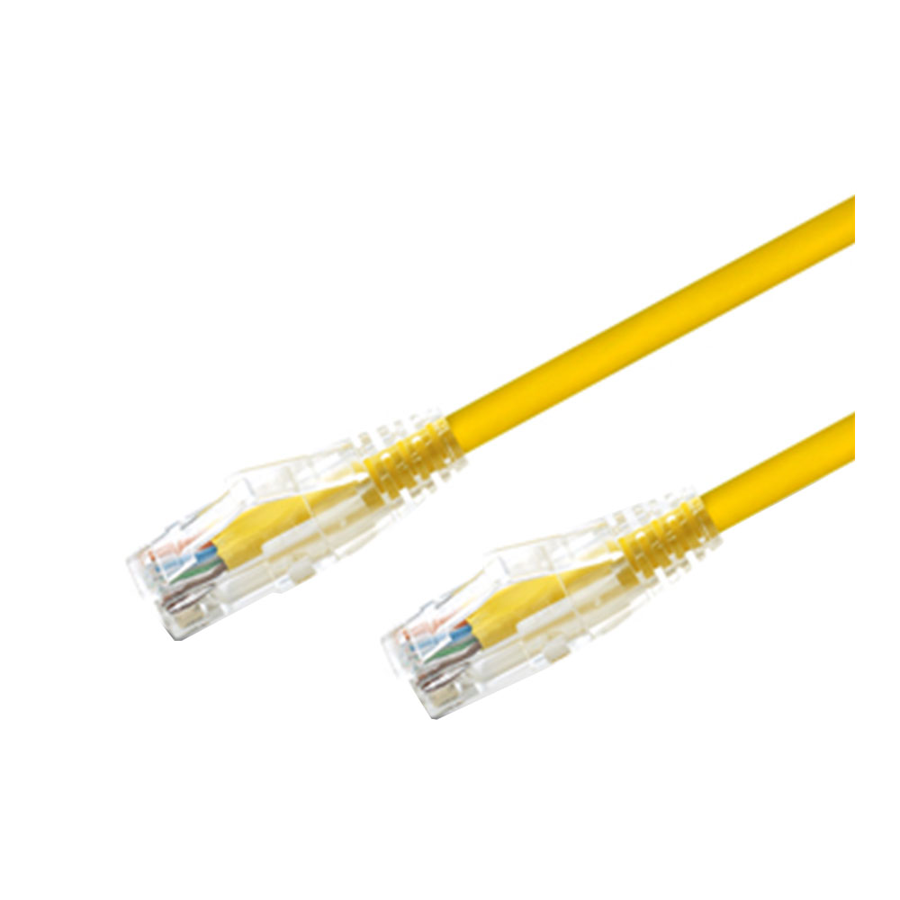 LAN CABLE (สายแลน) LINK US-5115LZ-5 CAT6 RJ45 - RJ45 PATCH CORD 15M. (YELLOW)