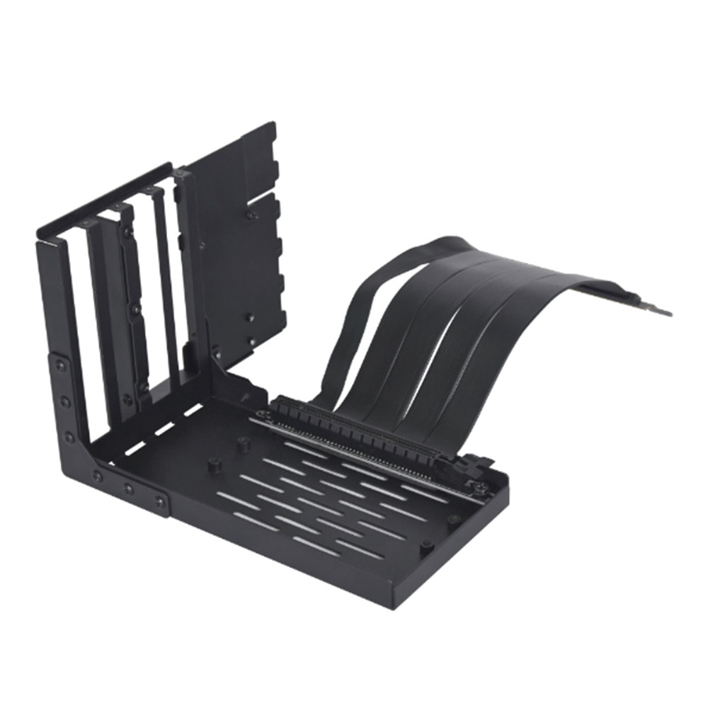 GPU MOUNTING (อุปกรณ์ยึดจับการ์ดจอ) LIAN-LI UNIVERSAL 4 SLOTS VG4-4-V2X PCI-e 4.0 (BLACK)