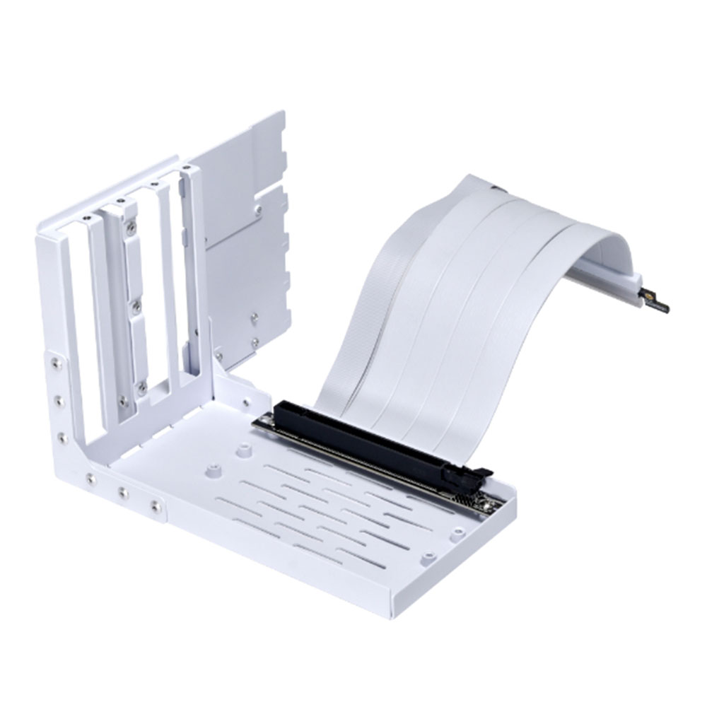 GPU MOUNTING (อุปกรณ์ยึดจับการ์ดจอ) LIAN-LI UNIVERSAL 4 SLOTS VG4-4-V2X PCI-e 4.0 (WHITE)