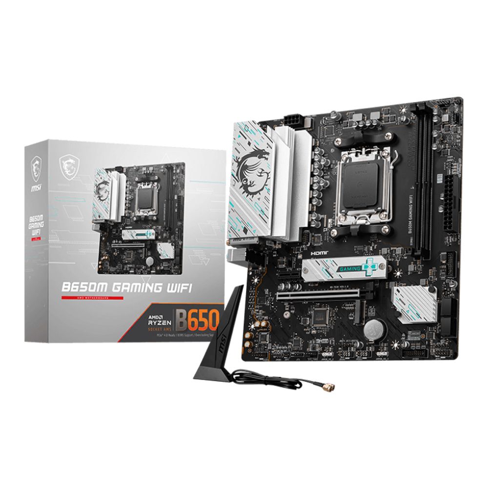 MAINBOARD (เมนบอร์ด) MSI B650M GAMING WIFI - AMD SOCKET AM5 DDR5 MICRO-ATX