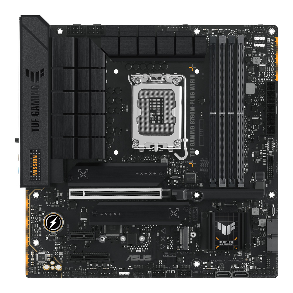 MAINBOARD (เมนบอร์ด) ASUS TUF GAMING B760M-PLUS WIFI II - INTEL SOCKET 1700 DDR5 MICRO-ATX