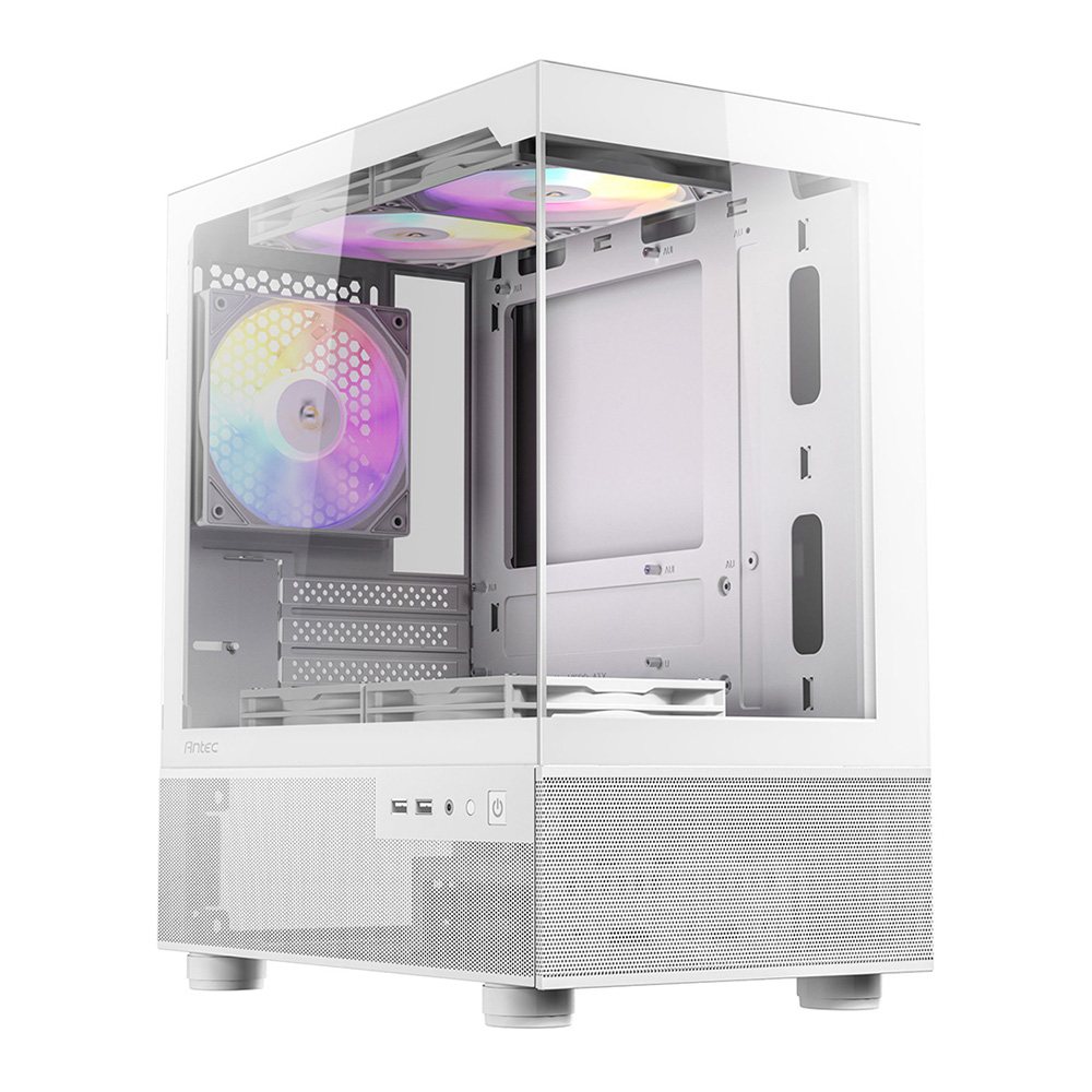 CASE (เคส) ANTEC CX200M RGB ELITE (WHITE) (MICRO-ATX)