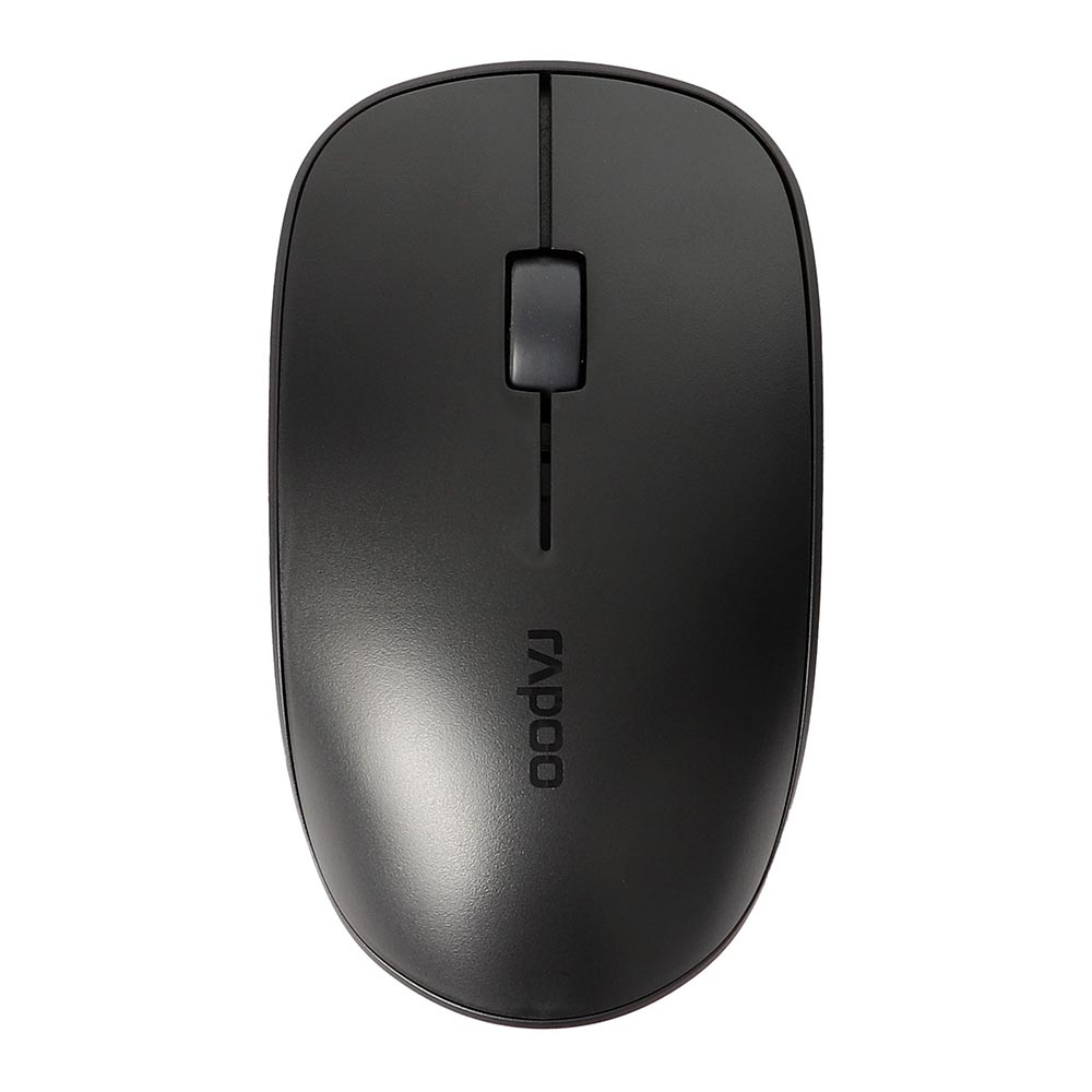 WIRELESS MOUSE (เมาส์ไร้สาย) RAPOO M200 SILENT (BLACK)