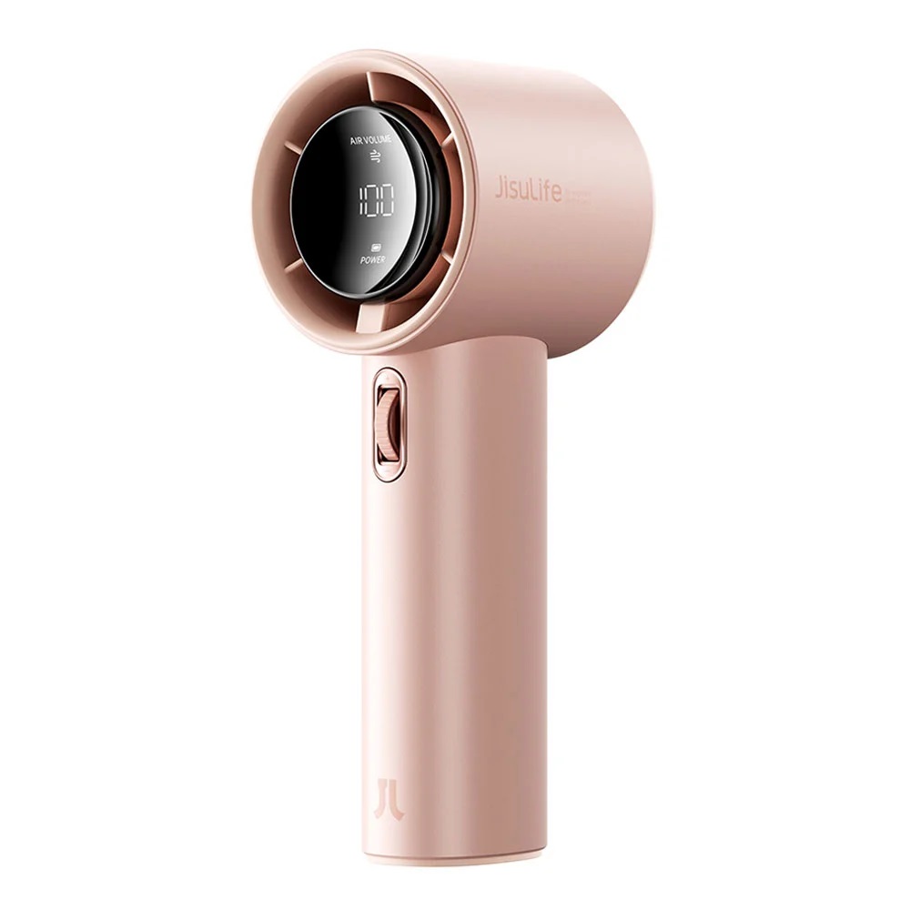 HANDHELD MINI FAN (พัดลมพกพาขนาดเล็ก) JISULIFE FA53 PINK