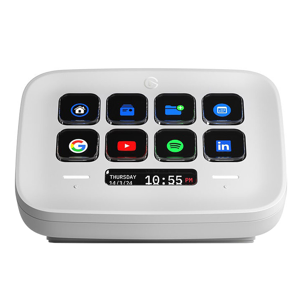 KEYPAD (แผงแป้นพิเศษ) ELGATO STREAM DECK NEO - WHITE 10GBJ9901