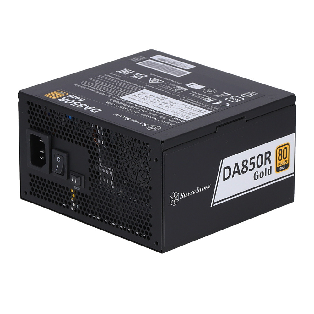 POWER SUPPLY (อุปกรณ์จ่ายไฟ) SILVERSTONE DA850R GOLD - 850W 80 PLUS GOLD BLACK ATX