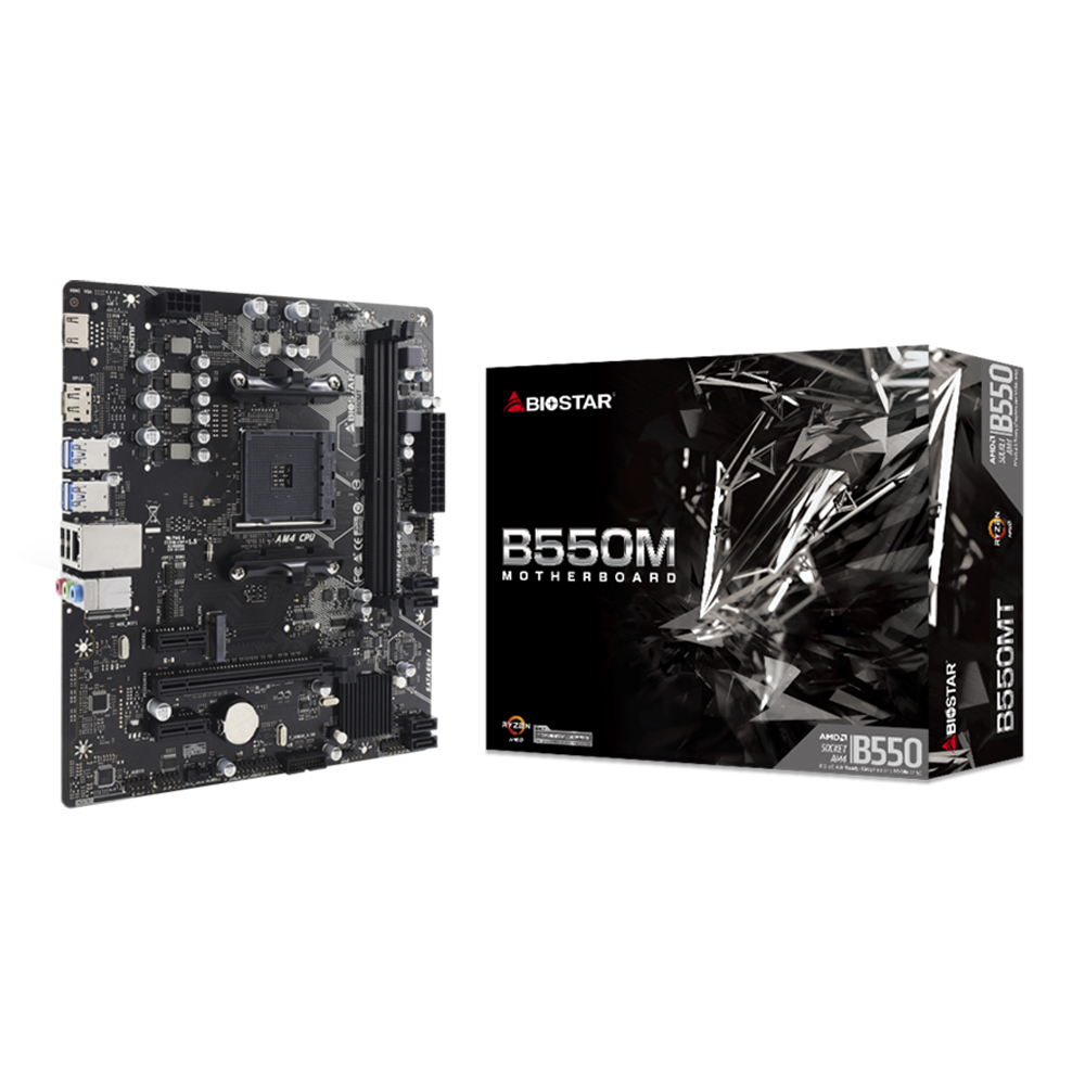 MAINBOARD (เมนบอร์ด) BIOSTAR B550MT VER. 6.0