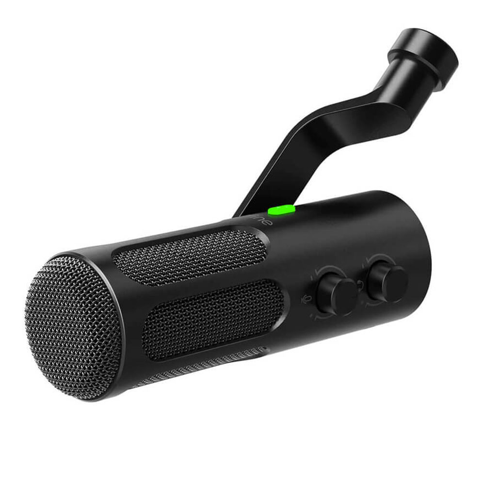 MICROPHONE (ไมโครโฟน) FIFINE TANK3 USB/XLR DYNAMIC MIC WITH I/O CONTROL & QUICK-MUTE IN TYPE-C (BLACK)