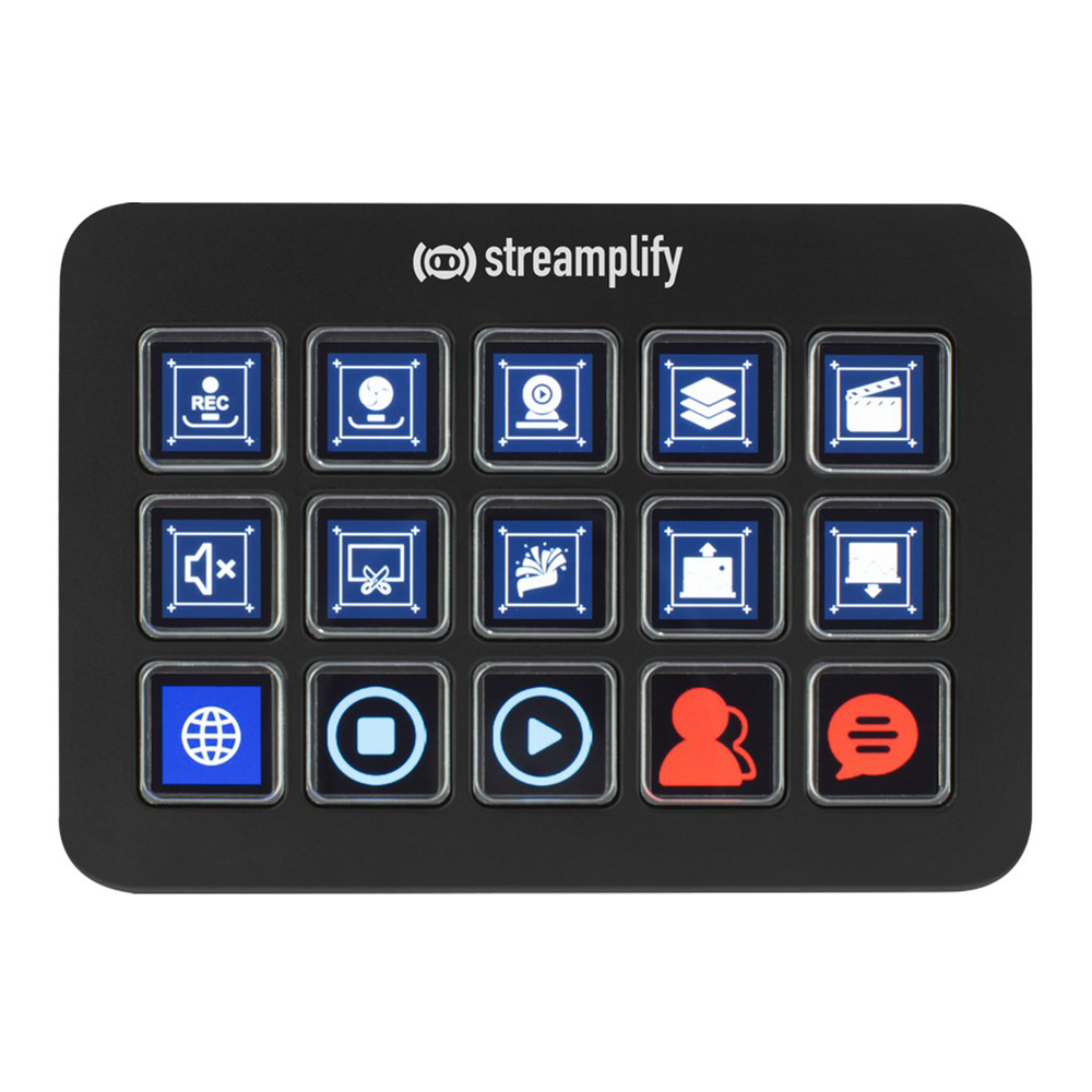 KEYPAD (แผงแป้นพิเศษ) STREAMPLIFY STREAM DECK ONE