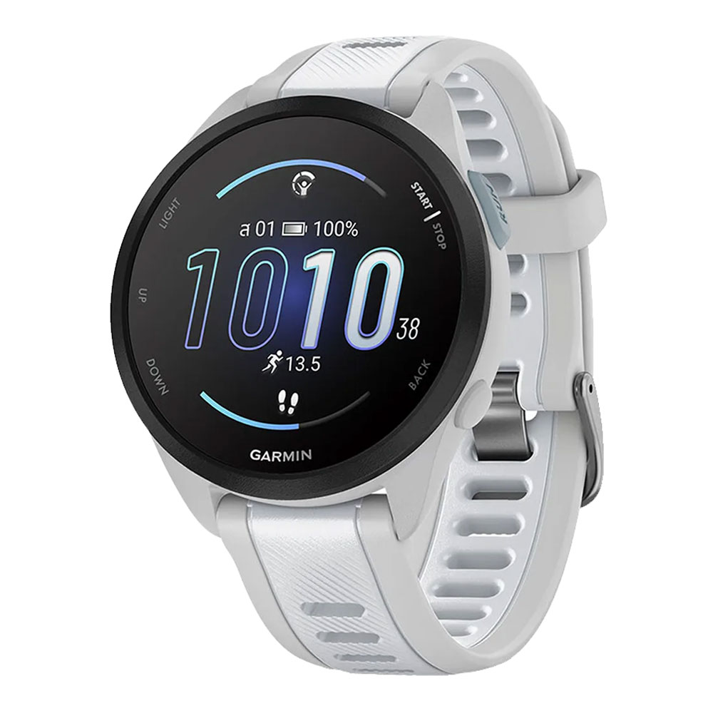 SMART WATCH (นาฬิกาอัจฉริยะ) GARMIN FORERUNNER 165 MUSIC (MIST GRAY/WHITESTONE) (010-02863-B1)