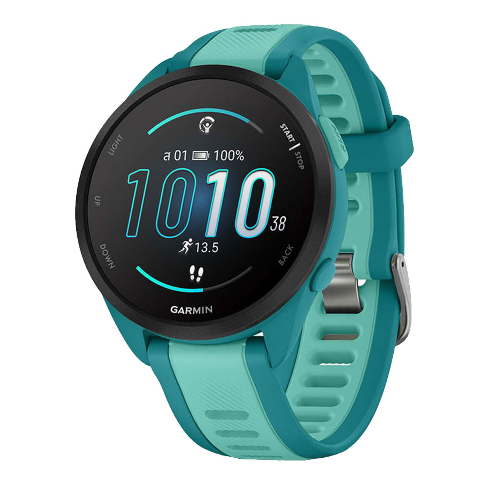 SMART WATCH (นาฬิกาอัจฉริยะ) GARMIN FORERUNNER 165 MUSIC (TURQUOISE/AQUA) (010-02863-B2)