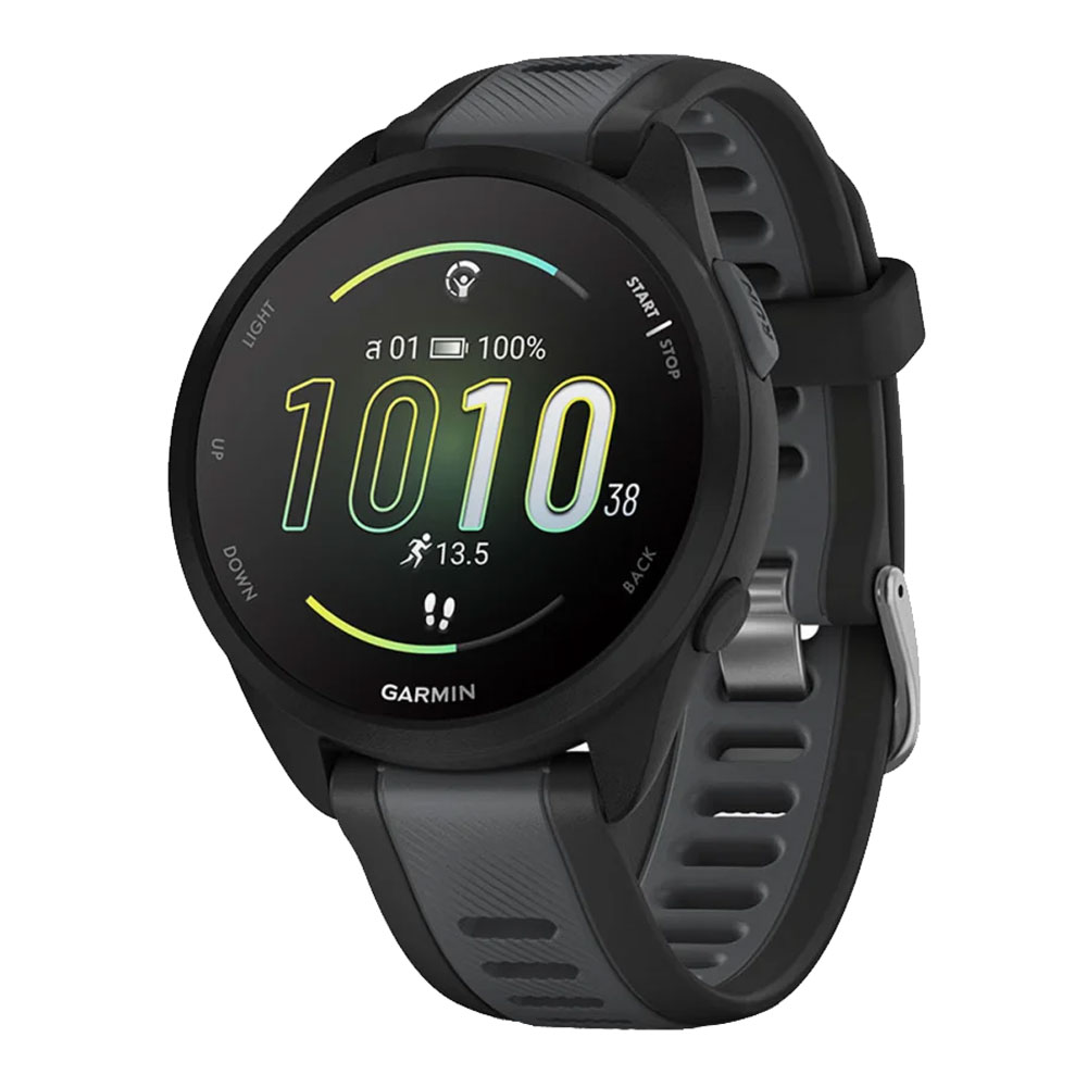 SMART WATCH (นาฬิกาอัจฉริยะ) GARMIN FORERUNNER 165 (BLACK/SLATE GRAY) (010-02863-A0)