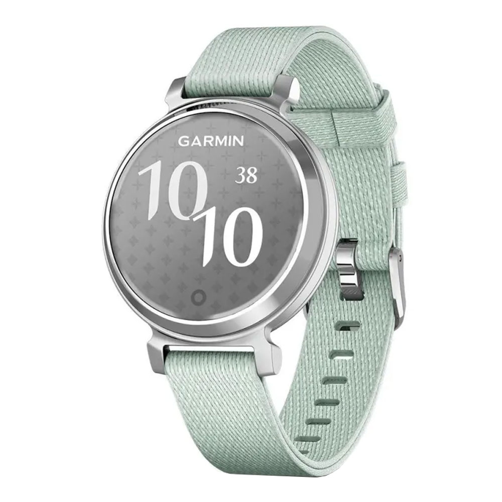SMART WATCH (นาฬิกาอัจฉริยะ) GARMIN LILY 2 CLASSIC (SILVER WITH SAGE GRAY NYLON BAND) (010-02839-63)