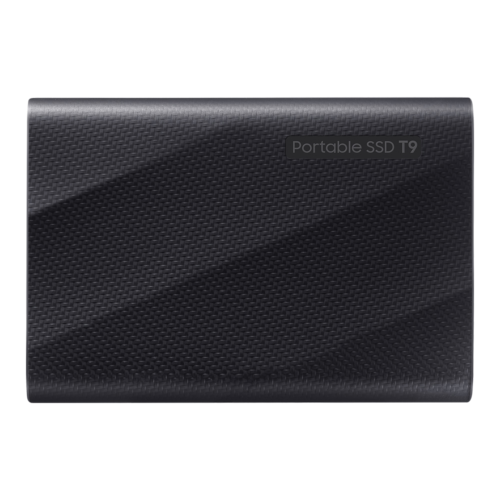 4 TB PORTABLE SSD (เอสเอสดีพกพา) SAMSUNG T9 (BLACK) (MU-PG4T0B/WW)