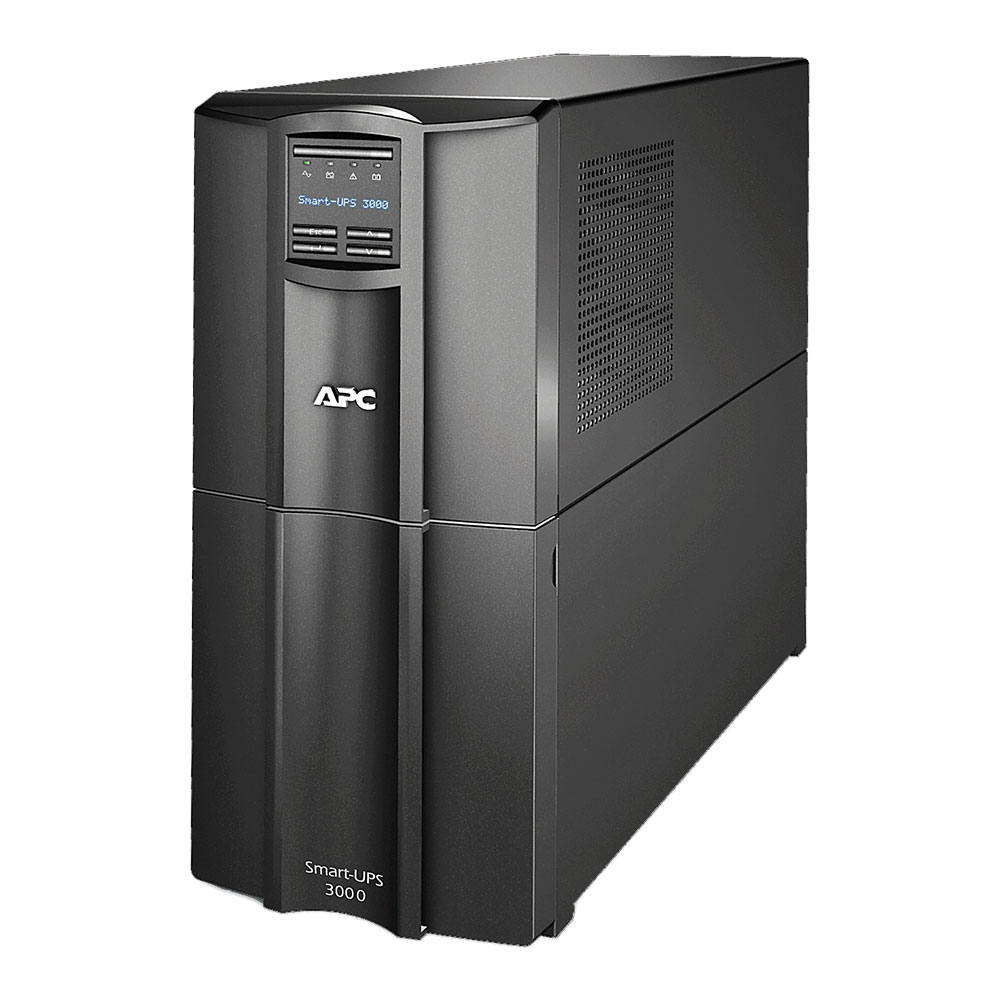 UPS (เครื่องสำรองไฟฟ้า) APC SMART SMT LCD 230V 3000VA/2700W WITH SMART CONNECT (SMT3000IC)