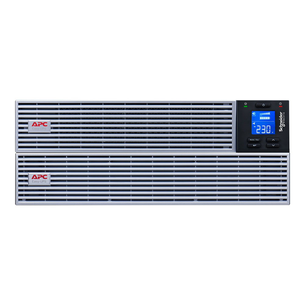 UPS (เครื่องสำรองไฟฟ้า) APC EASY ONLINE LITHIUM SRVL RT EXT. RUNTIME 230V 1000VA/900W WITH RAIL KIT (SRVL1KRILRK)