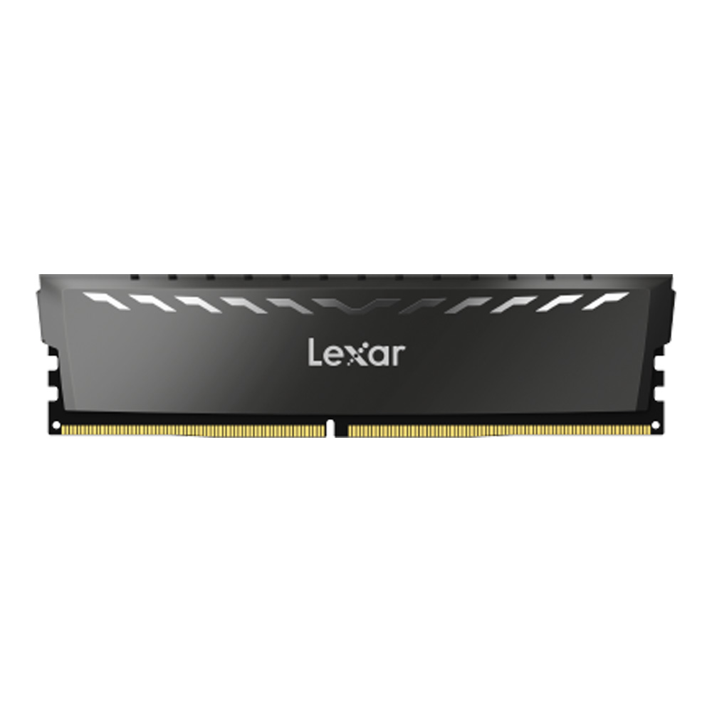16GB (16GBx1) DDR4 3200MHz RAM (หน่วยความจำ) LEXAR THOR DDR4 (INTEL XMP) (DARK GREY) (LD4BU016G-R3200GSXG)