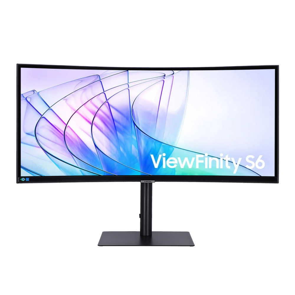 Monitor (จอมอนิเตอร์) Samsung Viewfinity S6 Ls34C650Vaexxt - 34 Inch Va Curved U2K