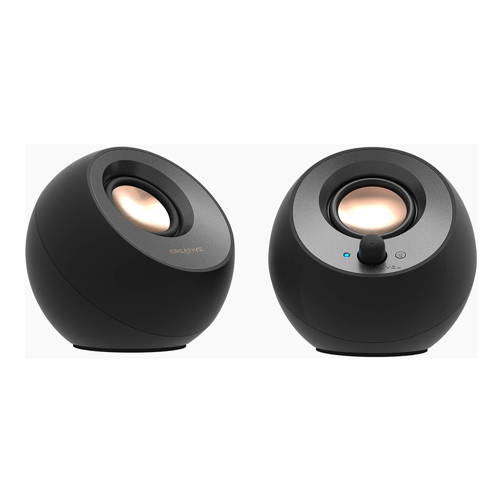 BLUETOOTH SPEAKER (ลำโพงบลูทูธ) CREATIVE PEBBLE V3 (BLACK)