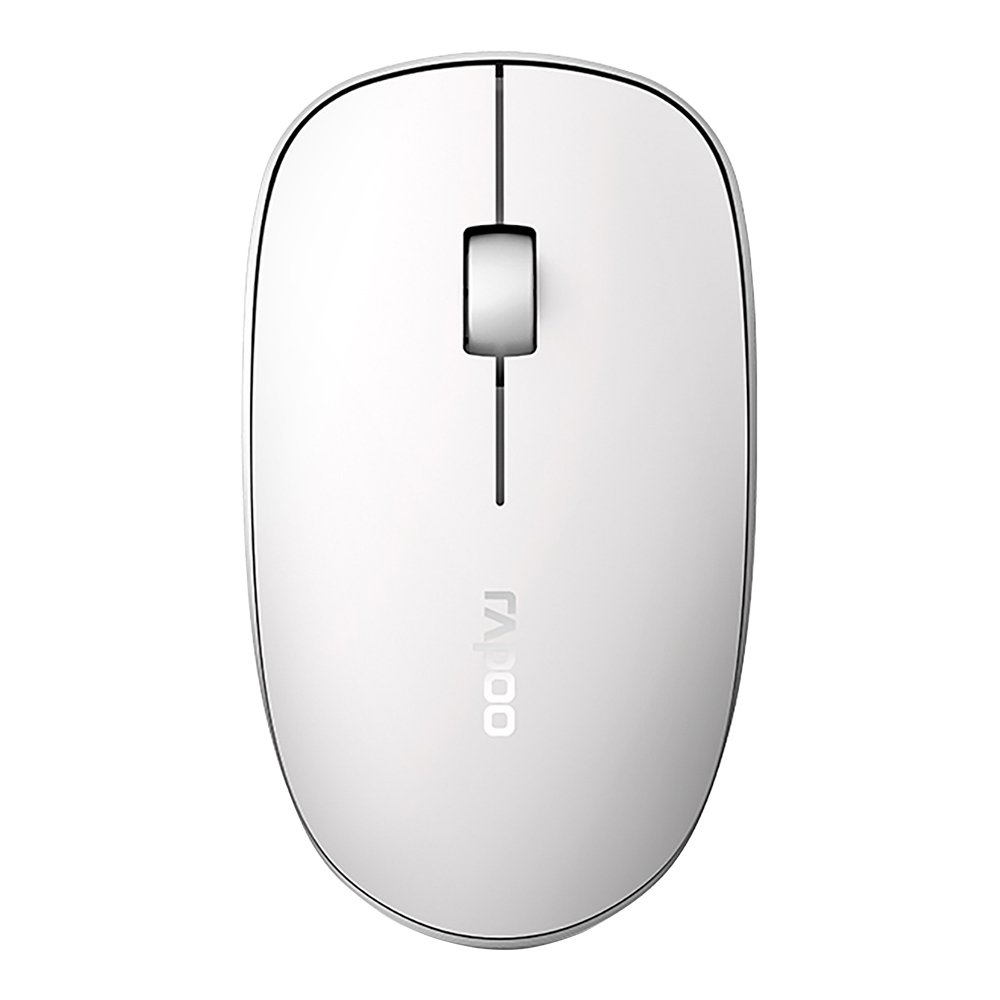WIRELESS MOUSE (เมาส์ไร้สาย) RAPOO M200 SILENT (WHITE)