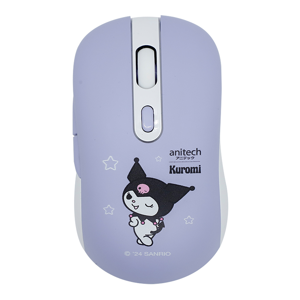 WIRELESS MOUSE (เมาส์ไร้สาย) ANITECH X SANRIO KU-W239-PU (PURPLE)