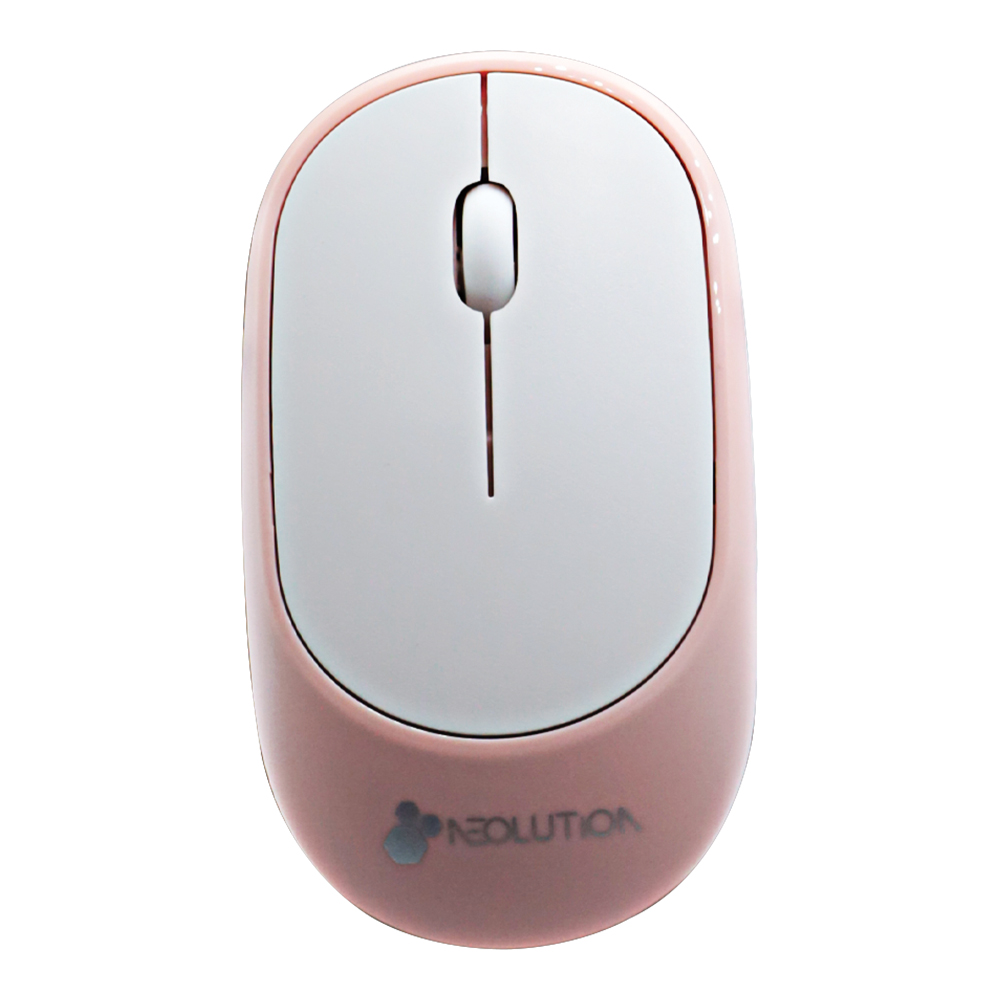 WIRELESS MOUSE (เมาส์ไร้สาย) NEOLUTION CUBE (PINK)