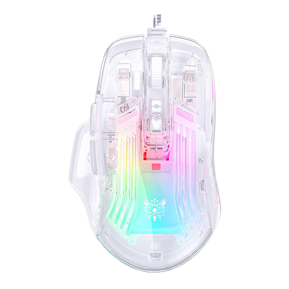 MOUSE (เมาส์) ONIKUMA CW923 RGB (WHITE)