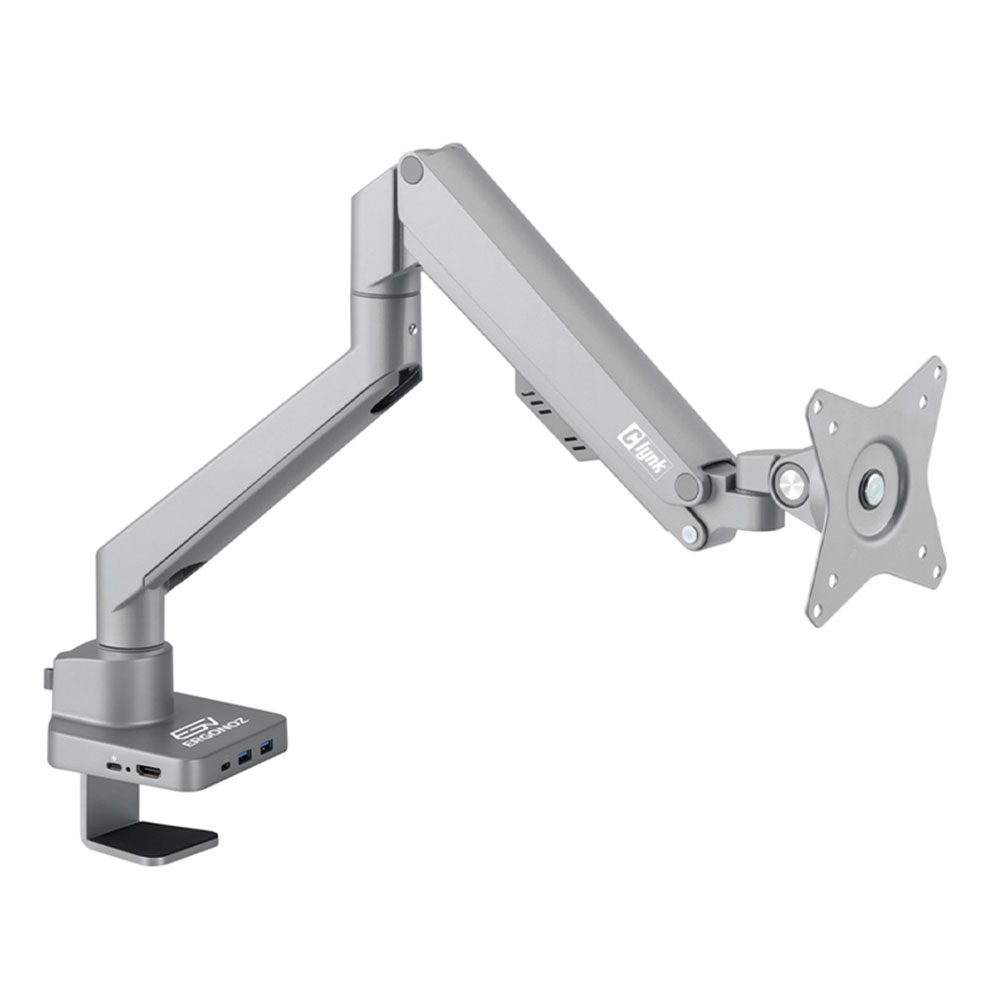 MONITOR ARM (ขาตั้งจอ) ERGONOZ CLYNK ARM DOCKING STATION (EGN-CLYNKARM01-S-SV-DOCK)