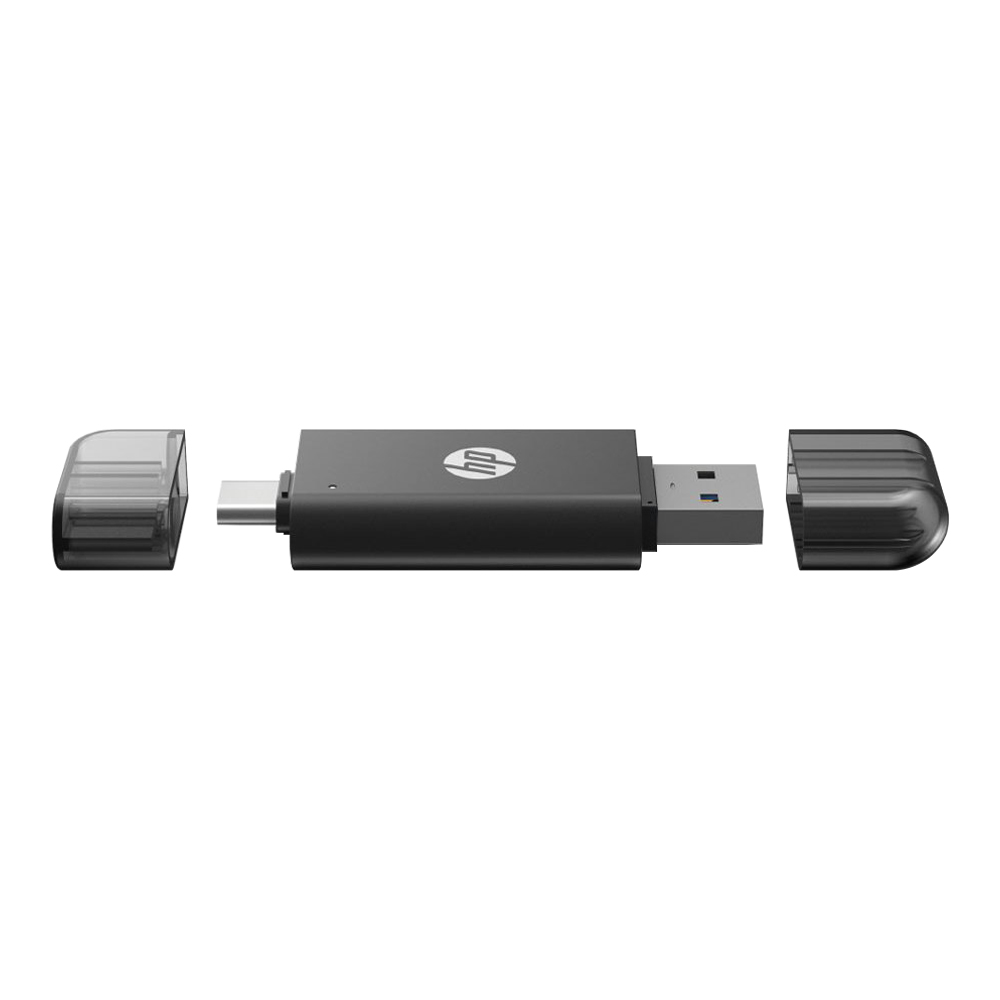 CARD READER (การ์ดรีดเดอร์) HP USB-C 2-IN-1 CARD ADAPTER (DHC-CT112)