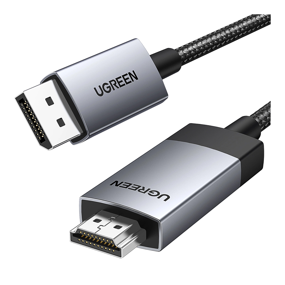 MONITOR CABLE (สายจอมอนิเตอร์) UGREEN DP119 DISPLAYPORT TO HDMI 4K CABLE (15774)