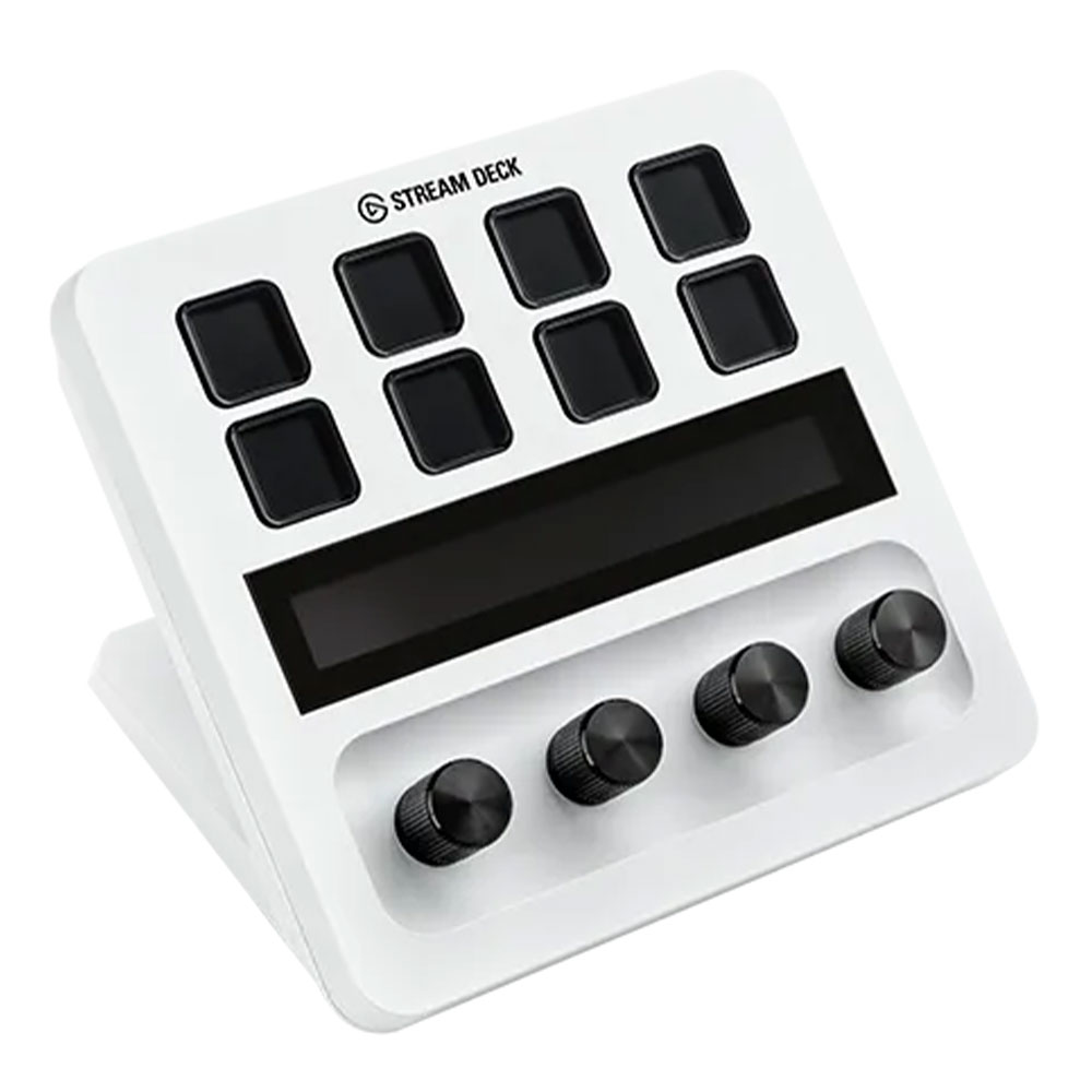 KEYPAD (แผงแป้นพิเศษ) ELGATO STREAM DECK+ (WHITE) (10GBD9911)