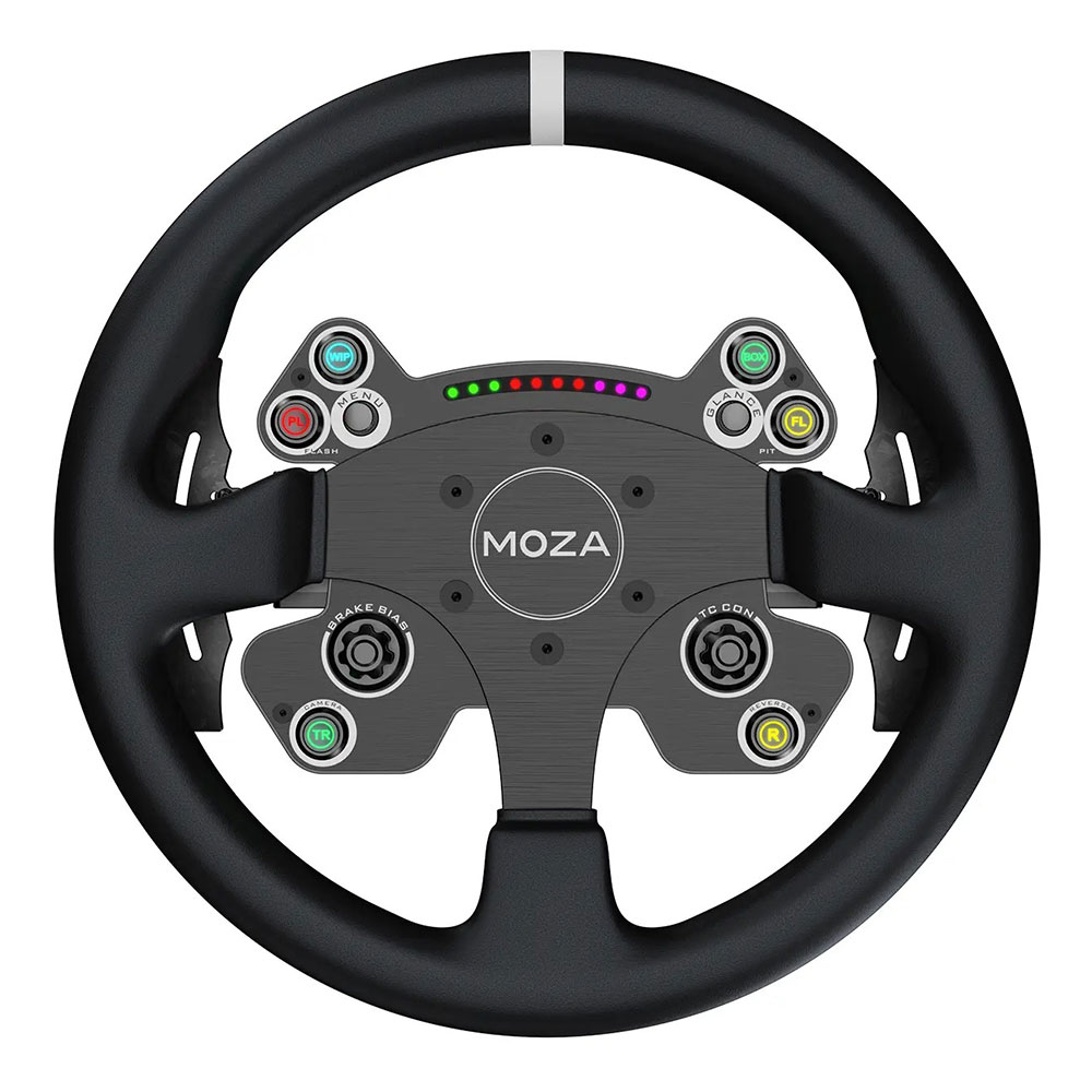 RACING WHEEL ACCESSORIES (อุปกรณ์เสริมพวงมาลัย) MOZA CS V2P STEERING WHEEL (MZ-RS057)