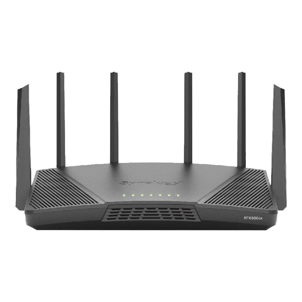 ROUTER (เราเตอร์) SYNOLOGY 11AX ROUTER WITH 2.5GBPS BACKHAUL TRI-BAND SUPPORT (SNL-RT6600AX)