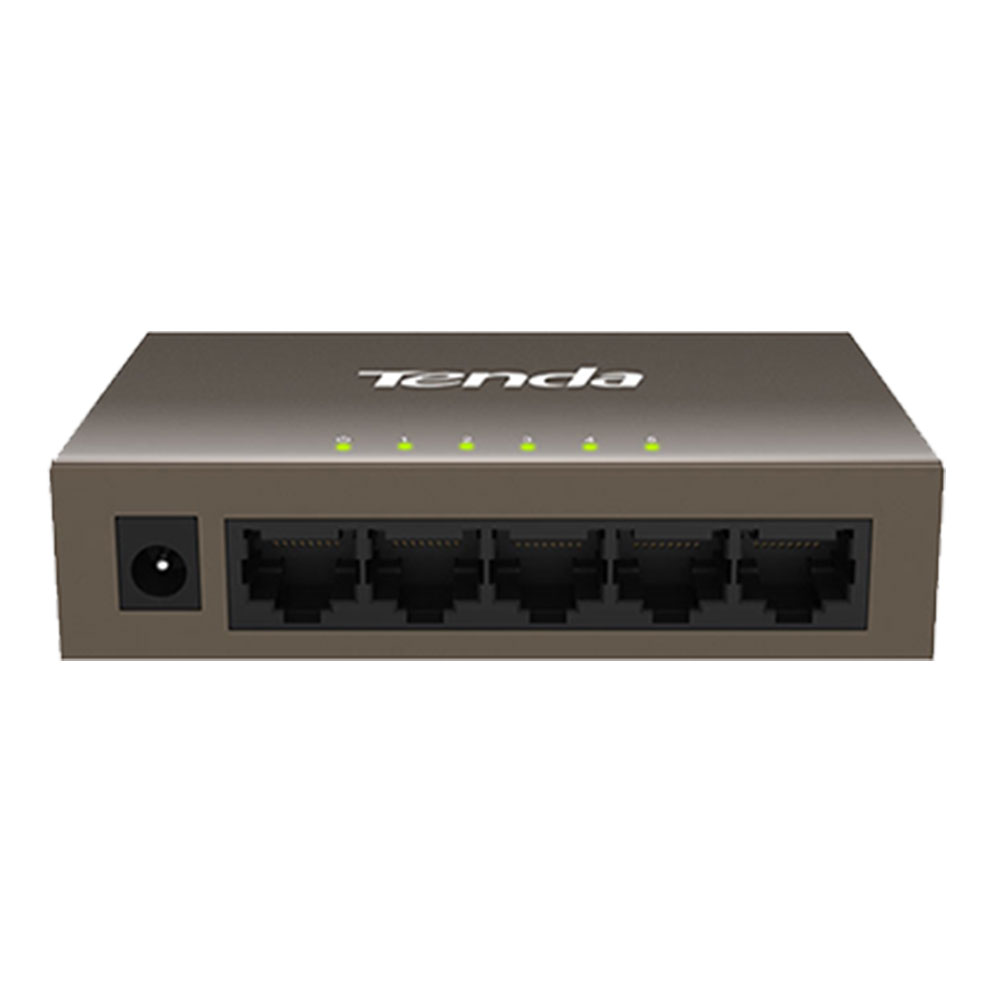SWITCH (สวิตซ์) TENDA 5-PORT FAST ETHERNET DESKTOP SWITCH (TDA-TEF1005D)