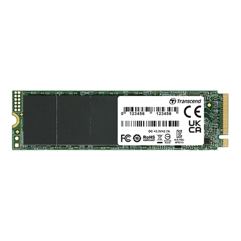250 GB SSD (เอสเอสดี) TRANSCEND MTE115S M.2 2280 PCIe GEN3x4 NVMe TLC (TS250GMTE115S)