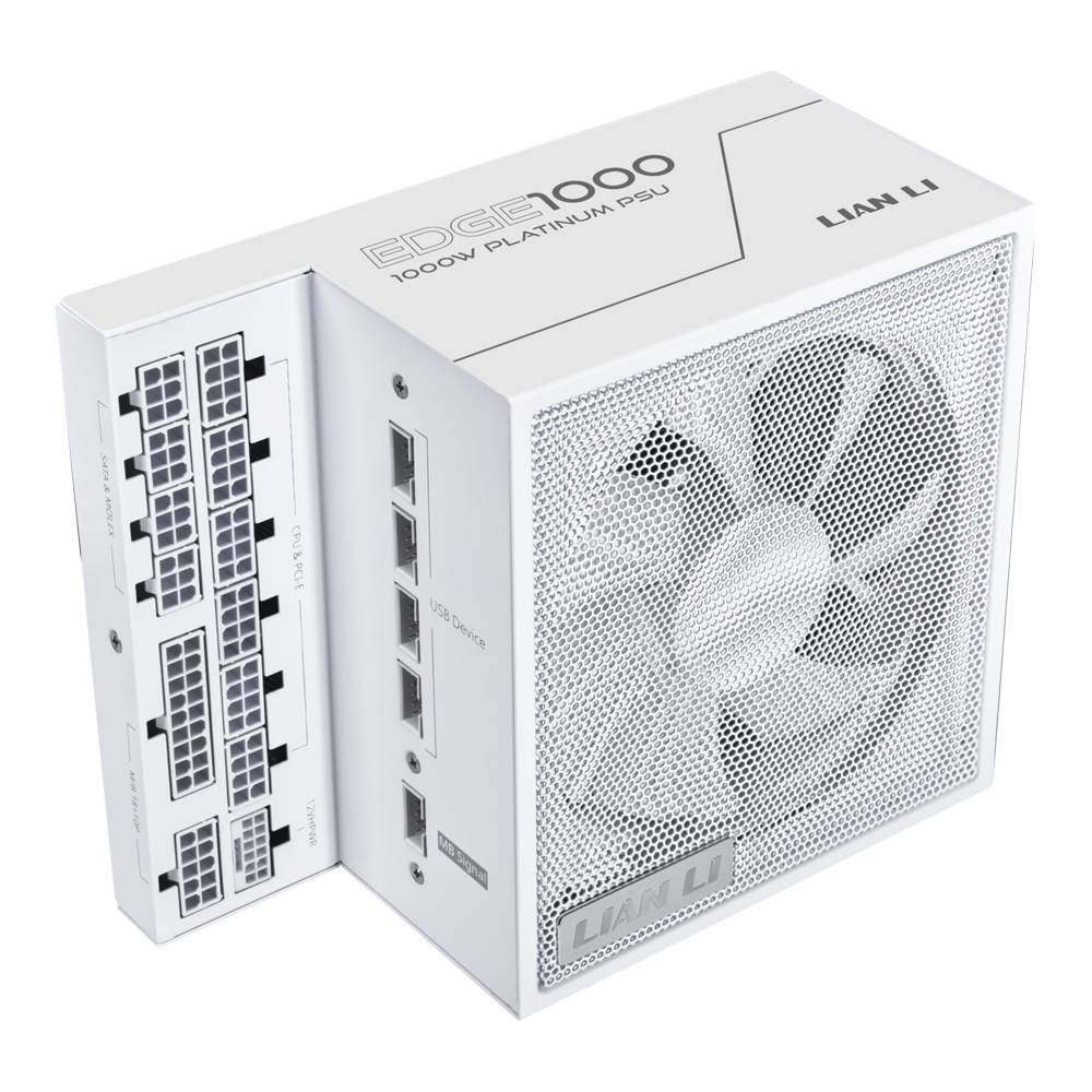 Lian Li EDGE1000 - 1000W 80 PLUS Platinum White ATX (EG1000)