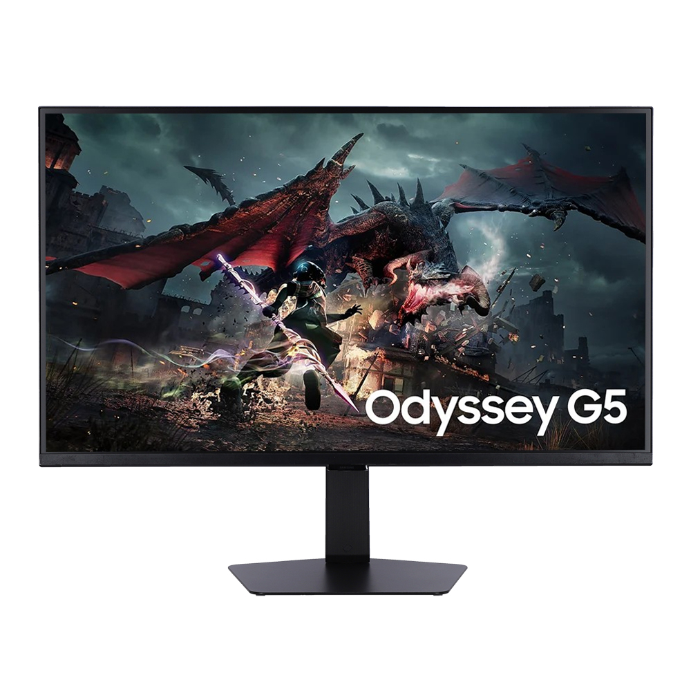 Monitor (จอมอนิเตอร์) Samsung Odyssey G5 G50D LS32DG502EEXXT - 32 Inch IPS 2K 180Hz AMD Freesync