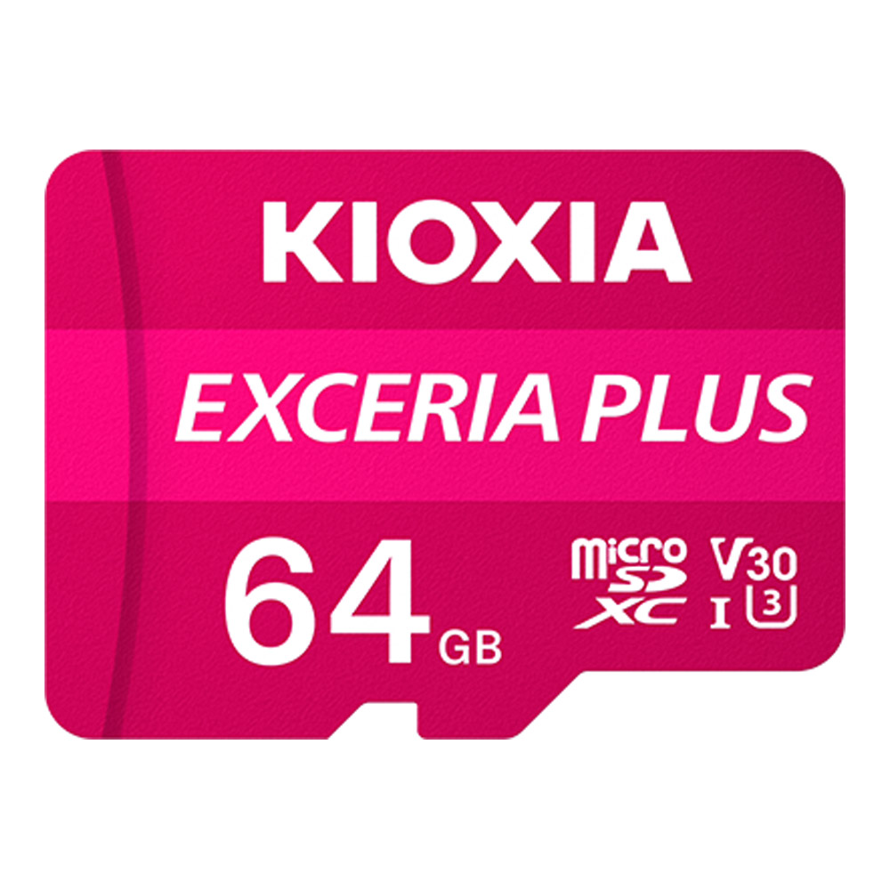 64 GB MICRO SD CARD (ไมโครเอสดีการ์ด) KIOXIA EXCERIA PLUS (LMPL1M064GG2)