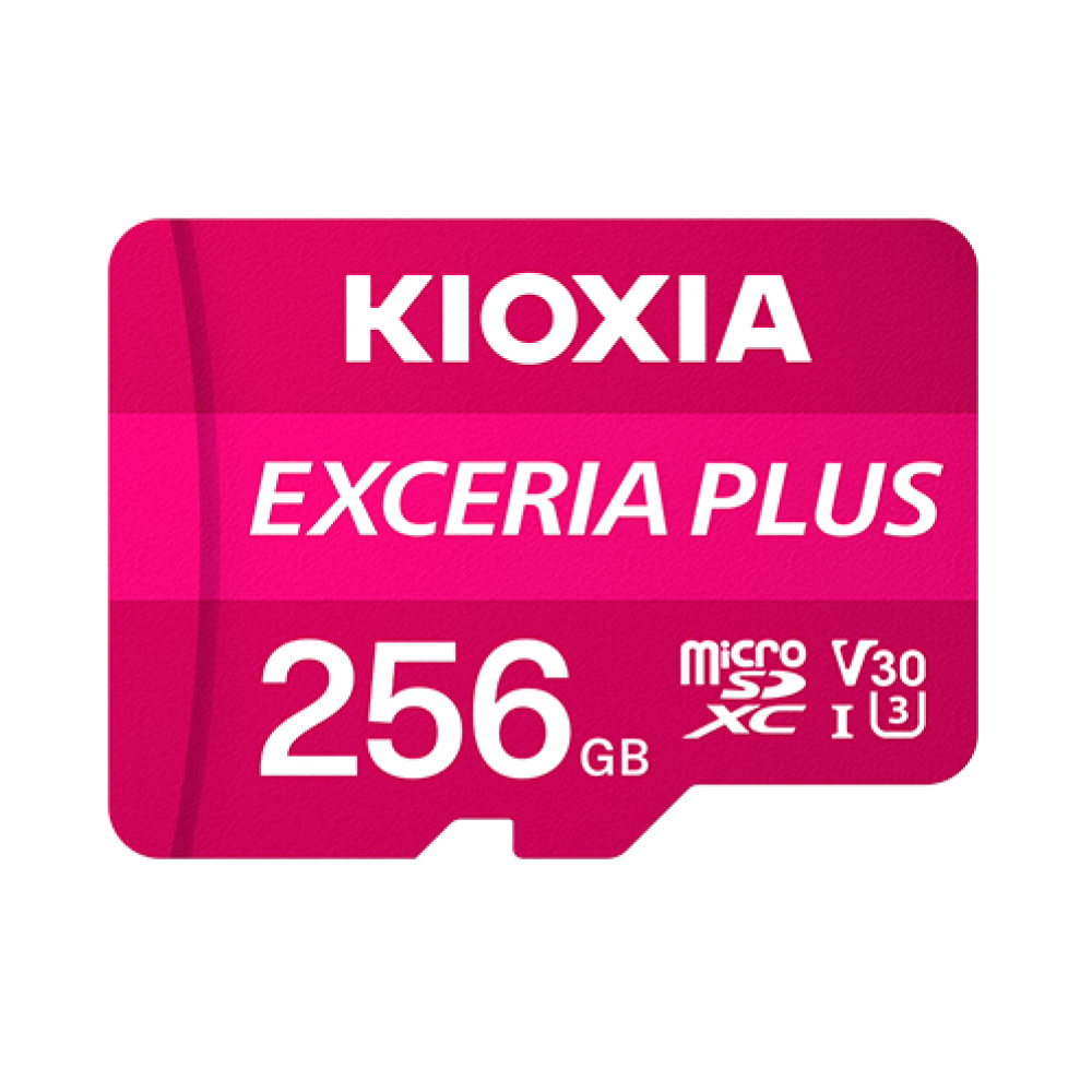 256 GB MICRO SD CARD (ไมโครเอสดีการ์ด) KIOXIA EXCERIA PLUS (LMPL1M256GG2)