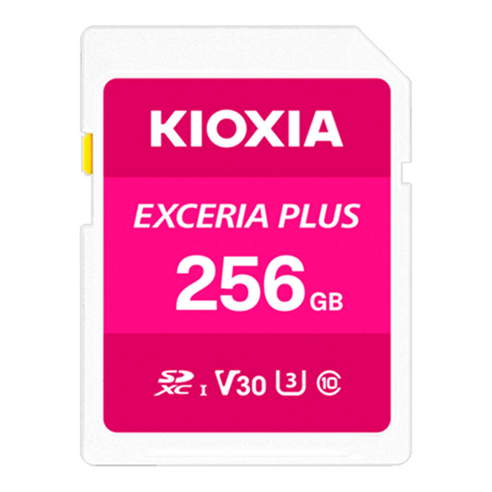256 GB SD CARD (เอสดีการ์ด) KIOXIA EXCERIA PLUS (LNPL1M256GG4)