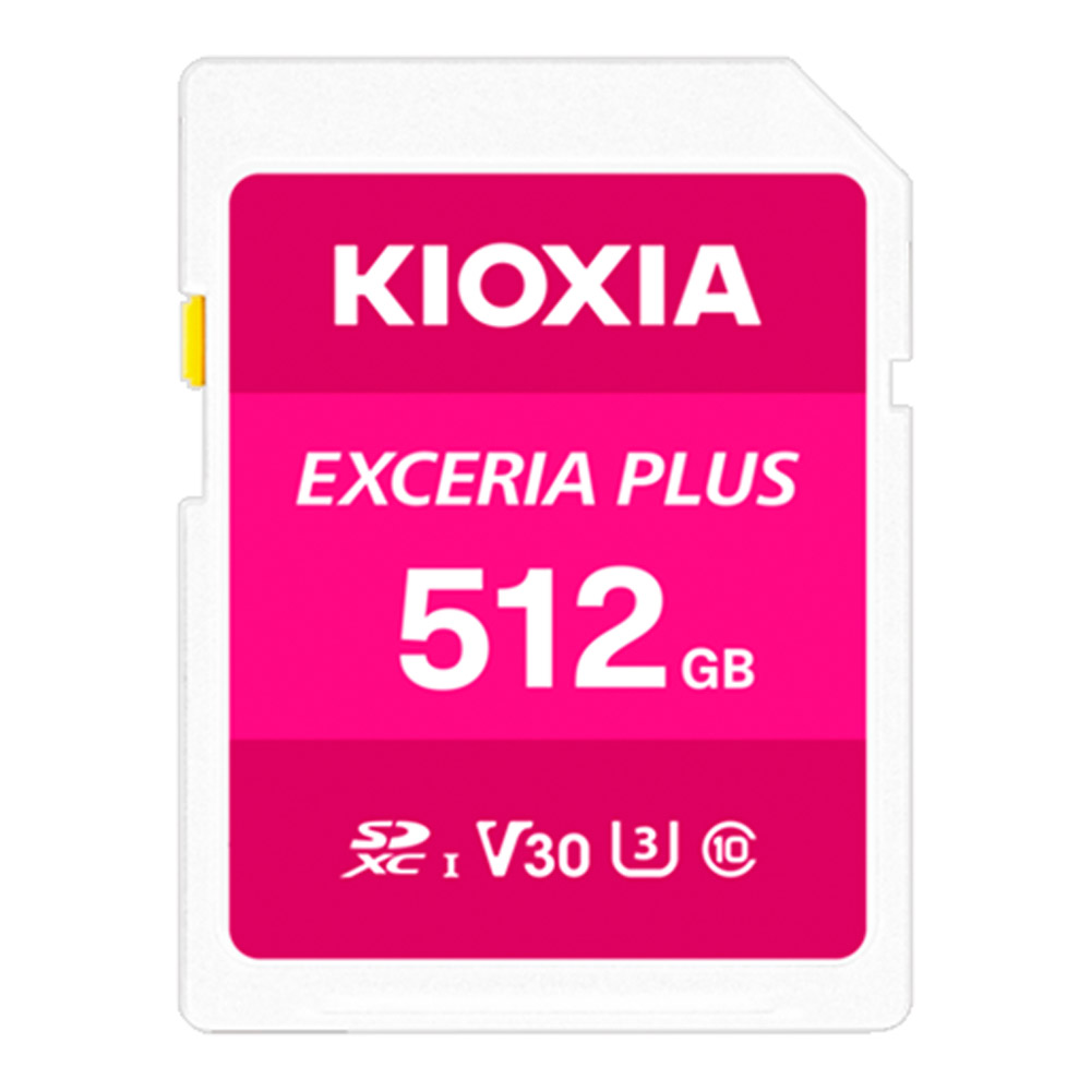 512 GB SD CARD (เอสดีการ์ด) KIOXIA EXCERIA PLUS (LNPL1M512GG4)