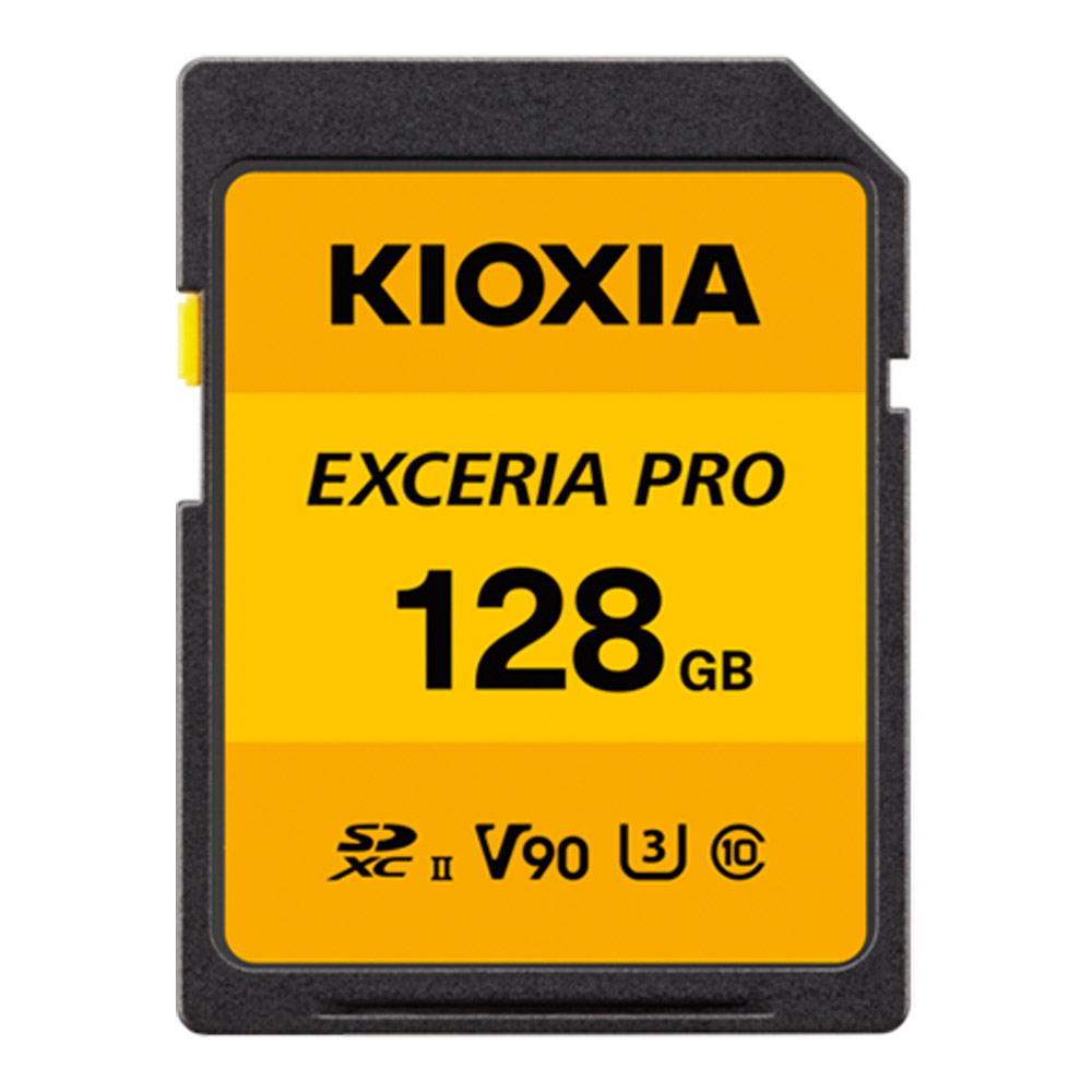 128 GB SD CARD (เอสดีการ์ด) KIOXIA EXCERIA PRO (LNPR1Y128GG4)
