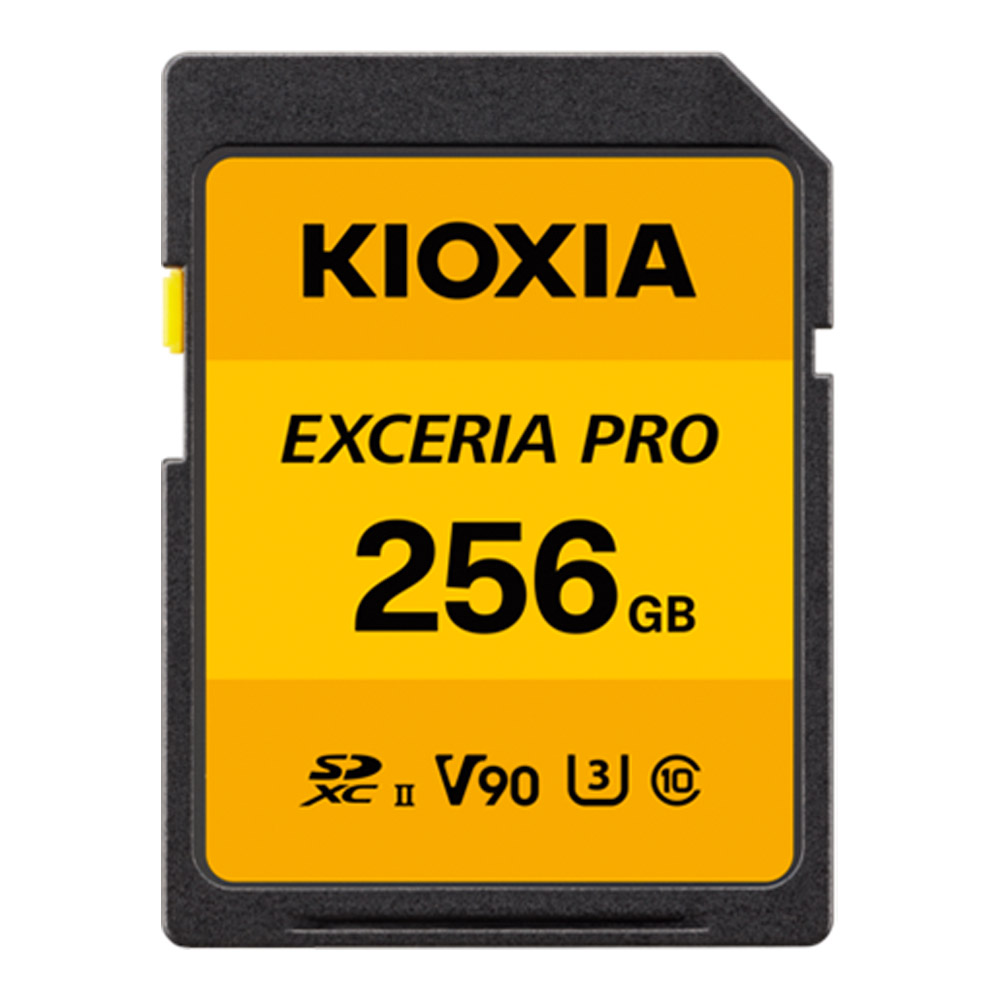256 GB SD CARD (เอสดีการ์ด) KIOXIA EXCERIA PRO (LNPR1Y256GG4)