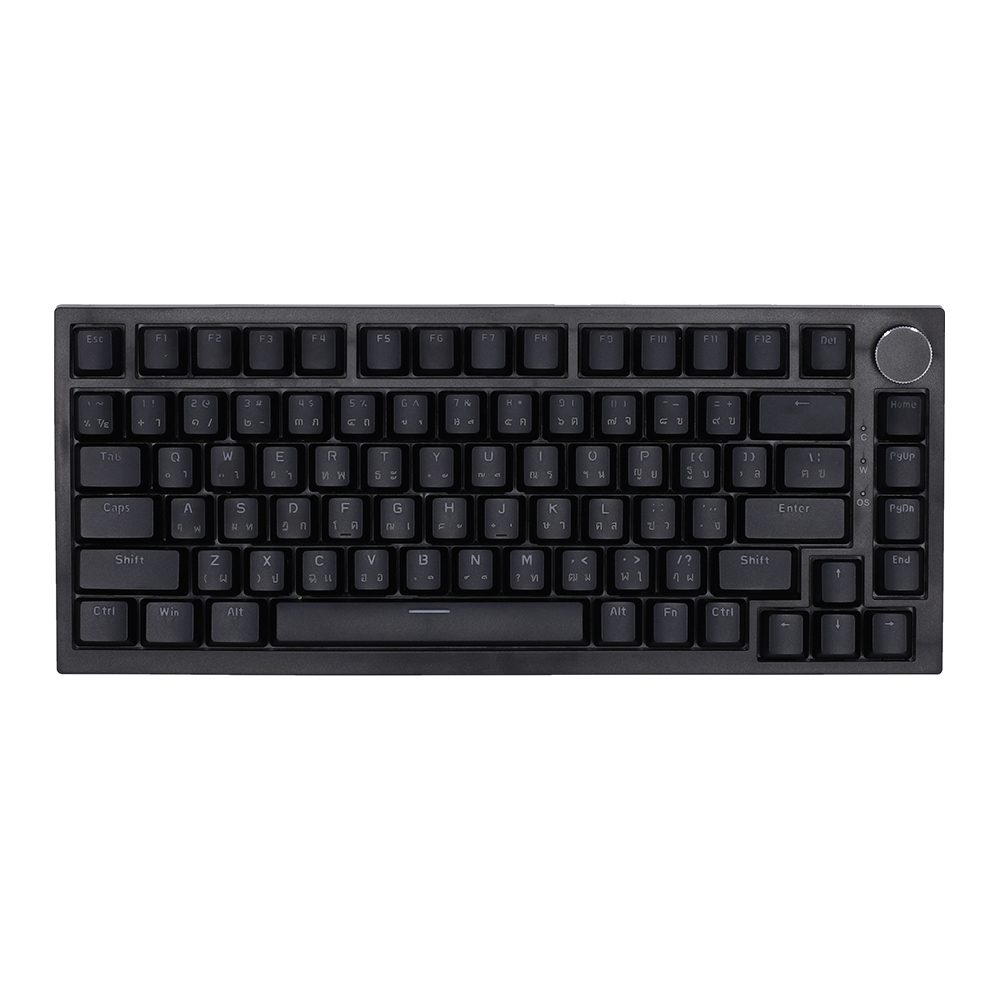 KEYBOARD (คีย์บอร์ด) AJAZZ AK820 (BLACK) (RED SWITCH WHITE LED EN/TH)
