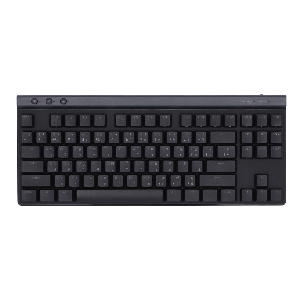 KEYBOARD (คีย์บอร์ด) LOGITECH G G515 LIGHTSPEED WIRELESS TKL TACTILE BLACK