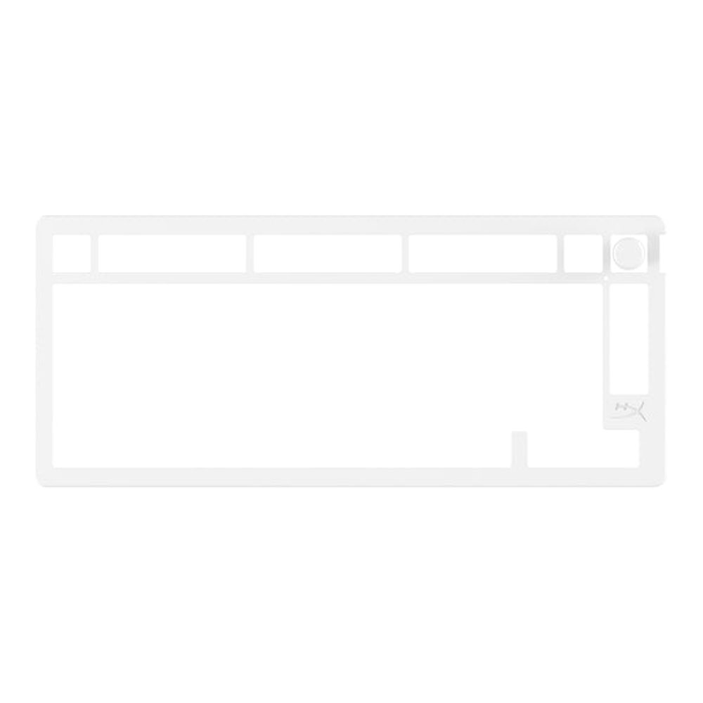 TOP PLATE (ท็อปเพลท) HYPERX ALLOY RISE 75 TOP PLATE (WHITE)