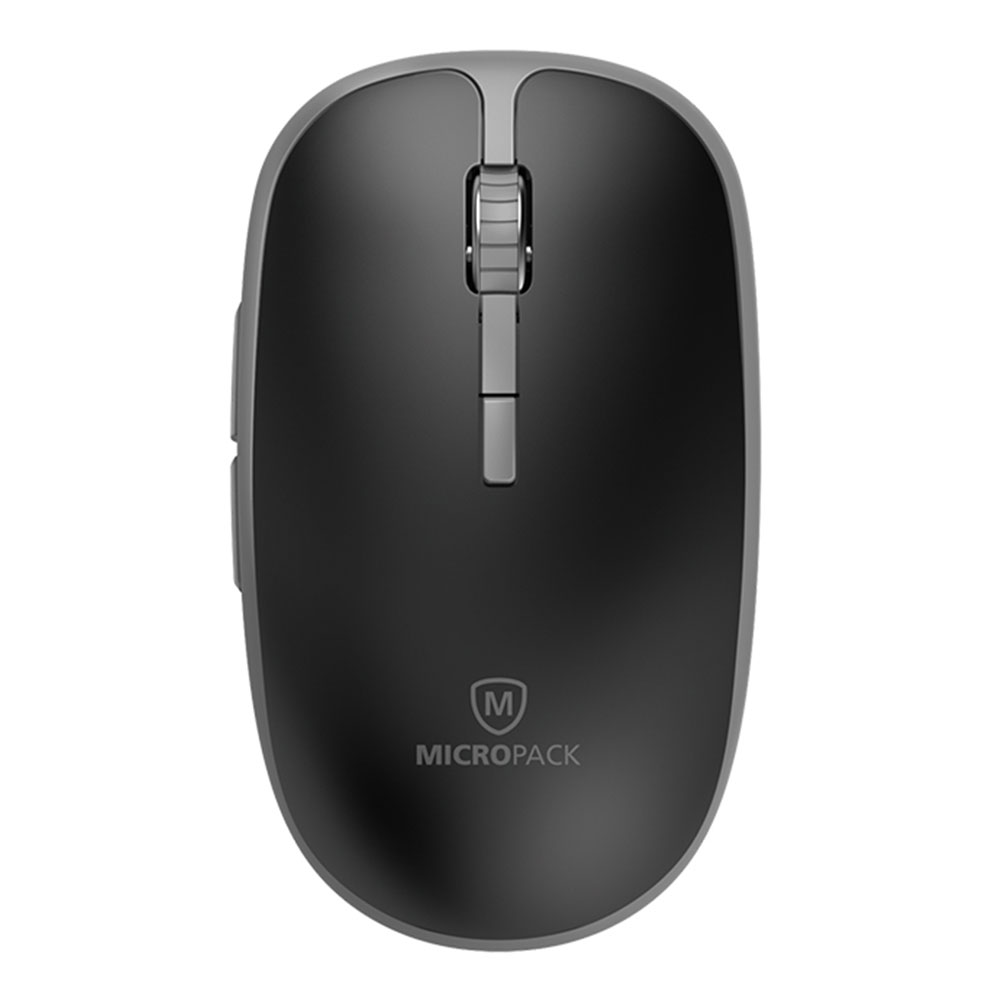 WIRELESS MOUSE (เมาส์ไร้สาย) MICROPACK DUAL MODES WIRELESS MP-729B (BLACK)