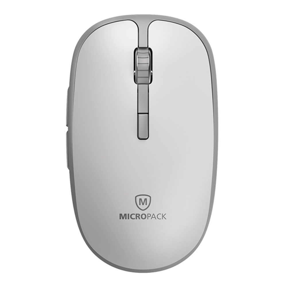 WIRELESS MOUSE (เมาส์ไร้สาย) MICROPACK DUAL MODES WIRELESS MP-729B (WHITE)