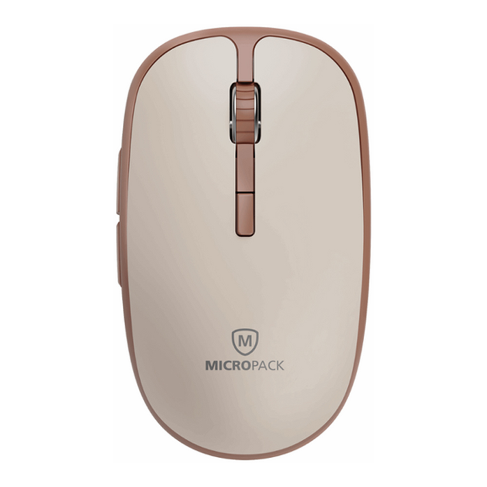 WIRELESS MOUSE (เมาส์ไร้สาย) MICROPACK MP-729B (CREAM)