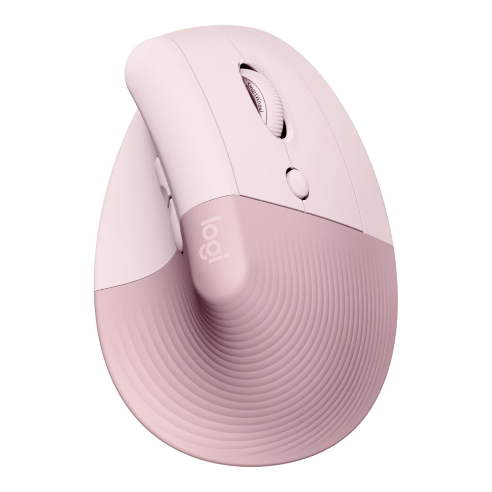 WIRELESS MOUSE (เมาส์ไร้สาย) LOGITECH LIFT VERTICAL ERGONOMIC (ROSE)